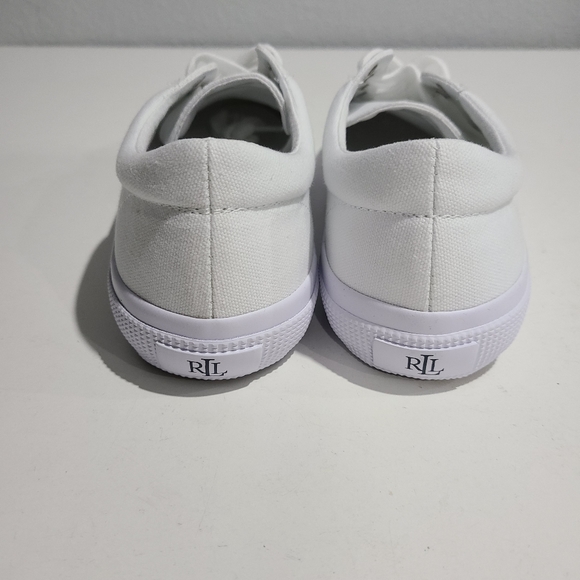 NEW Ralph Lauren White Shoes - Picture 5 of 7